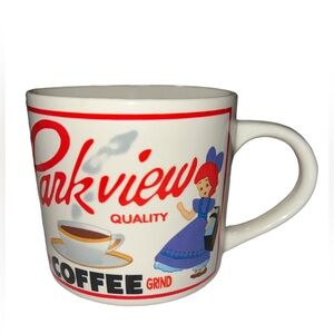 Parkview Quality Drip Grind Coffee Mug Yester Year Brand Westwood 1992